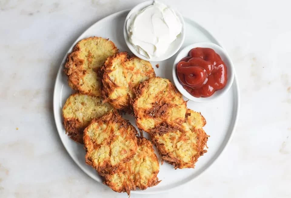 Air Fryer နဲ့ ကြော်ထားတဲ့ အာလူးကွက်ကြော်