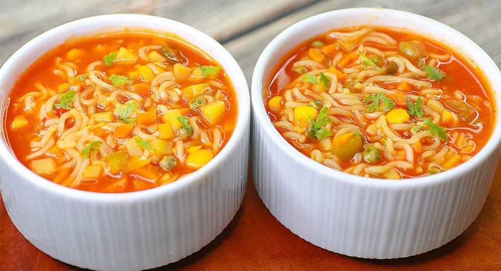 စားချင်စဖွယ်လေးနဲ့အရသာရှိတဲ့ Veggi Maggi ခေါက်ဆွဲပြုတ်ပြုလုပ်နည်း