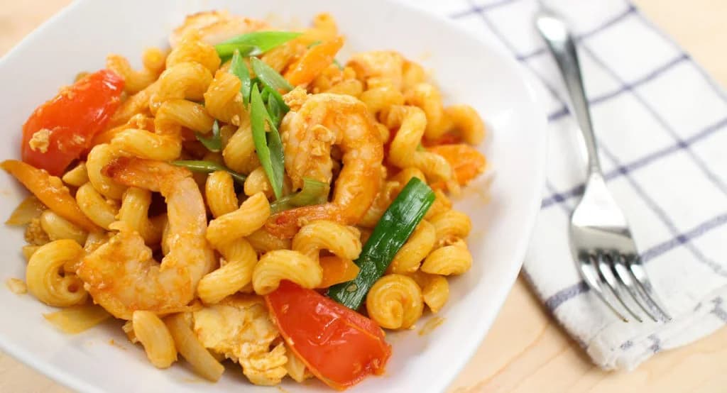ထိုင်းစတိုင်လ် Macaroni (Pasta) ပြုလုပ်နည်း