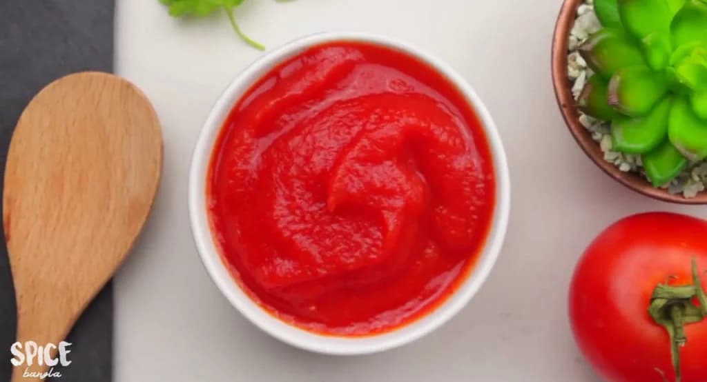 ခရမ်းချဉ်သီးဆော့စ် (Tomato Ketchup Sauce) ပြုလုပ်နည်း
