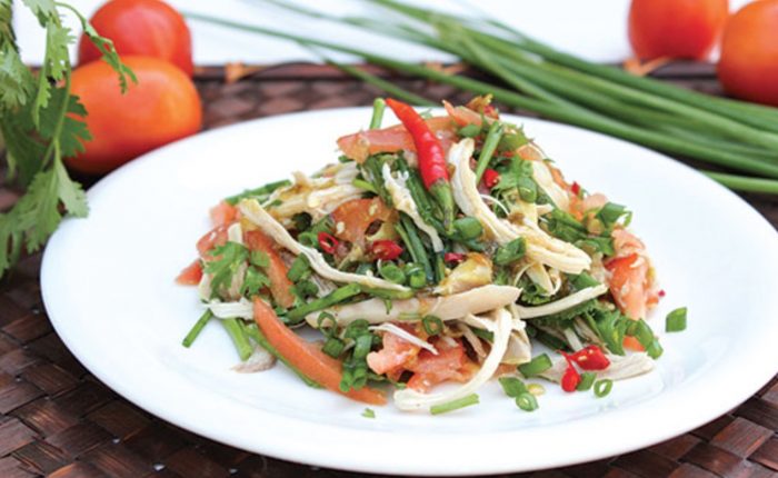 အာရွ ၾကက္သားသုပ္ (Asian Chicken Salad)