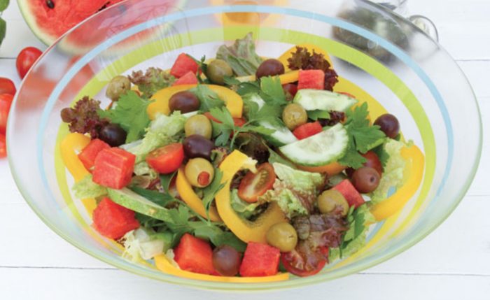 က်န္းမာေပ်ာ္ရႊင္ အရြက္စံုသုပ္ - (Happy and Healthy Salad)