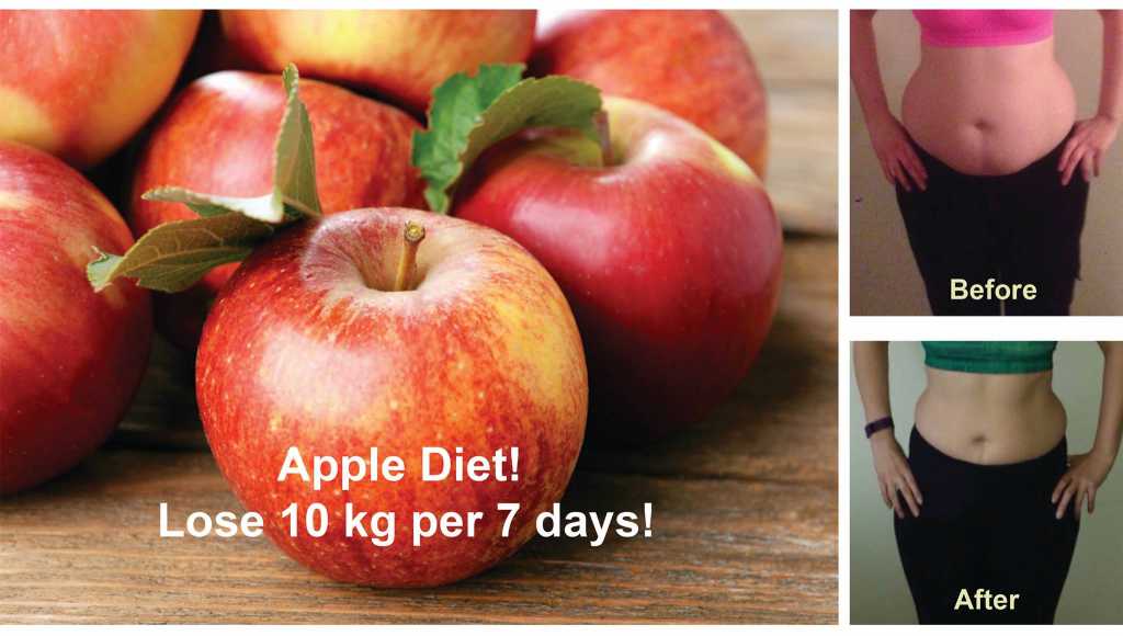 apple diet for 7days