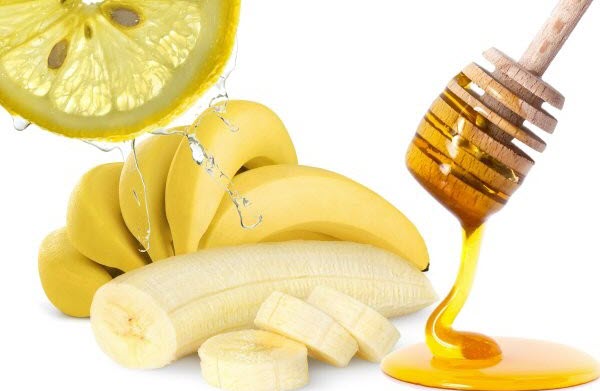 banana-honey-and-lemon-juice-pack