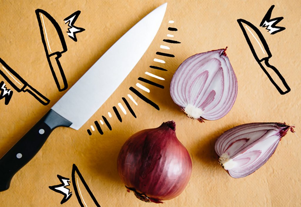 How to Cut an Onion WIthout Crying