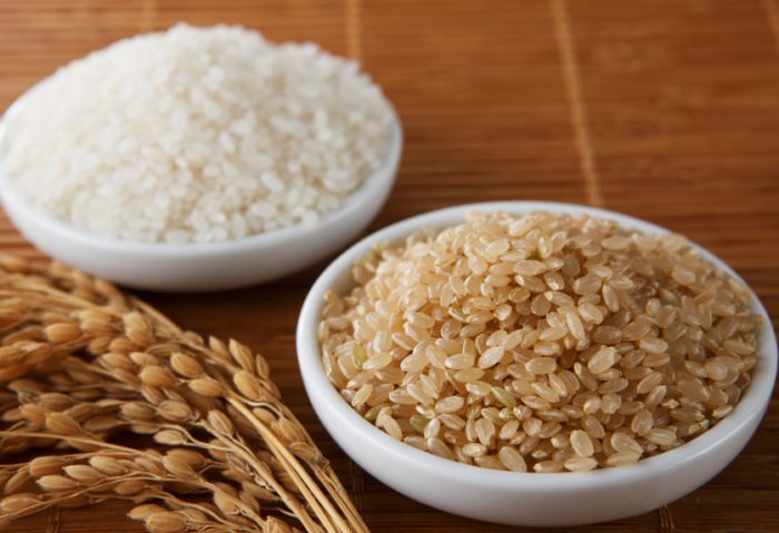 White Rice and Brown Rice