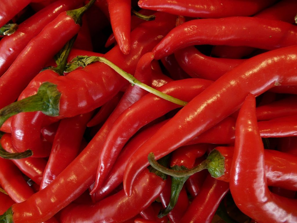 Chili Capsaicin Pepperoni Paprika